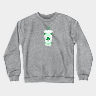 Festive Drink for St. Patrick's Day Crewneck Sweatshirt